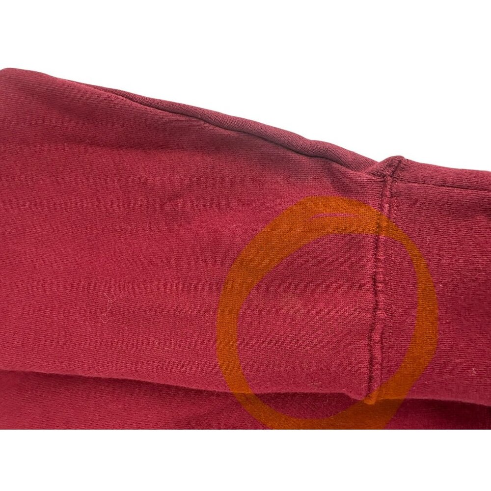 🎓 Tommy Hilfiger Big H Collegiate Crew Neck Sweater Burgundy S 🎓 - Picture 7 of 8